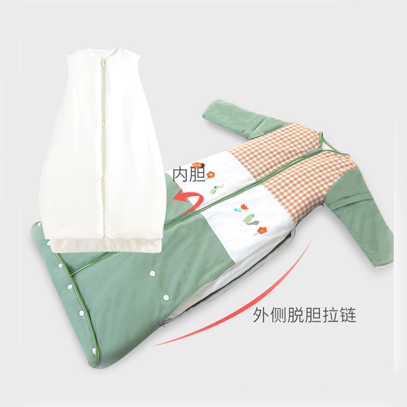 新款睡袋白底实物图