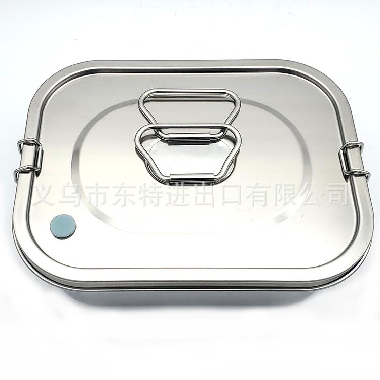 Factory direct sales of stainless steel 304 lunch boxes, individual meal boxes, retro lunch boxes and bento boxes details Picture
