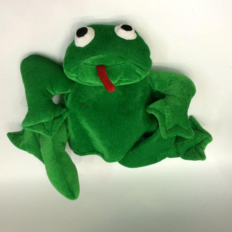 Green frog prince hats, various animal soft hats, performance hats, custom-made stage performance hats Item Picture