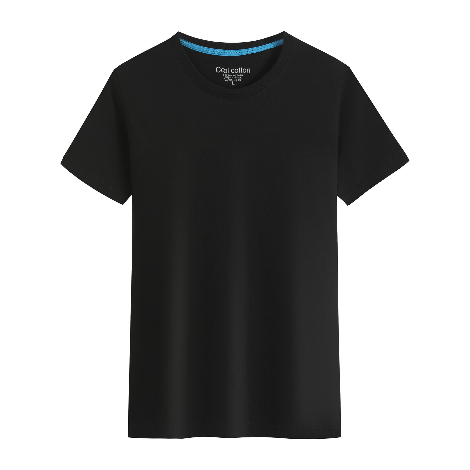 夏季新款宽松圆领t恤团体文化广告衫定制印logo短袖班服定制圆领详情图17