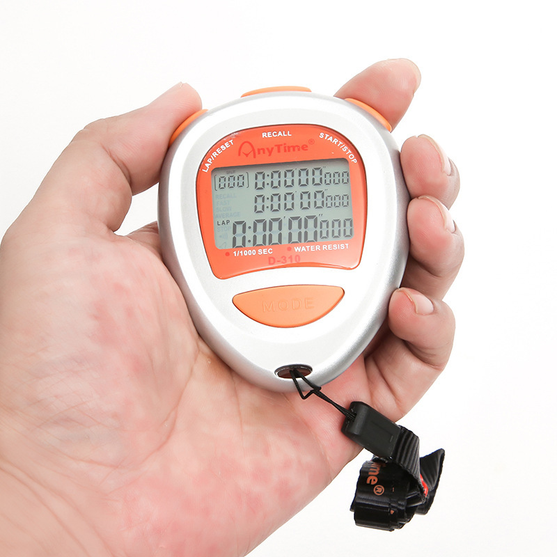 Manufacturers directly supply A-310 3 row 300 thousand seconds professional production stopwatch chronograph stopwatch