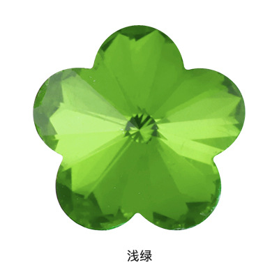 Wholesale plum blossom diamond pointed bottom glass water diamond, mobile phone diamond sticking material, diy jewelry accessories, irregular-shaped crystal diamond undefined