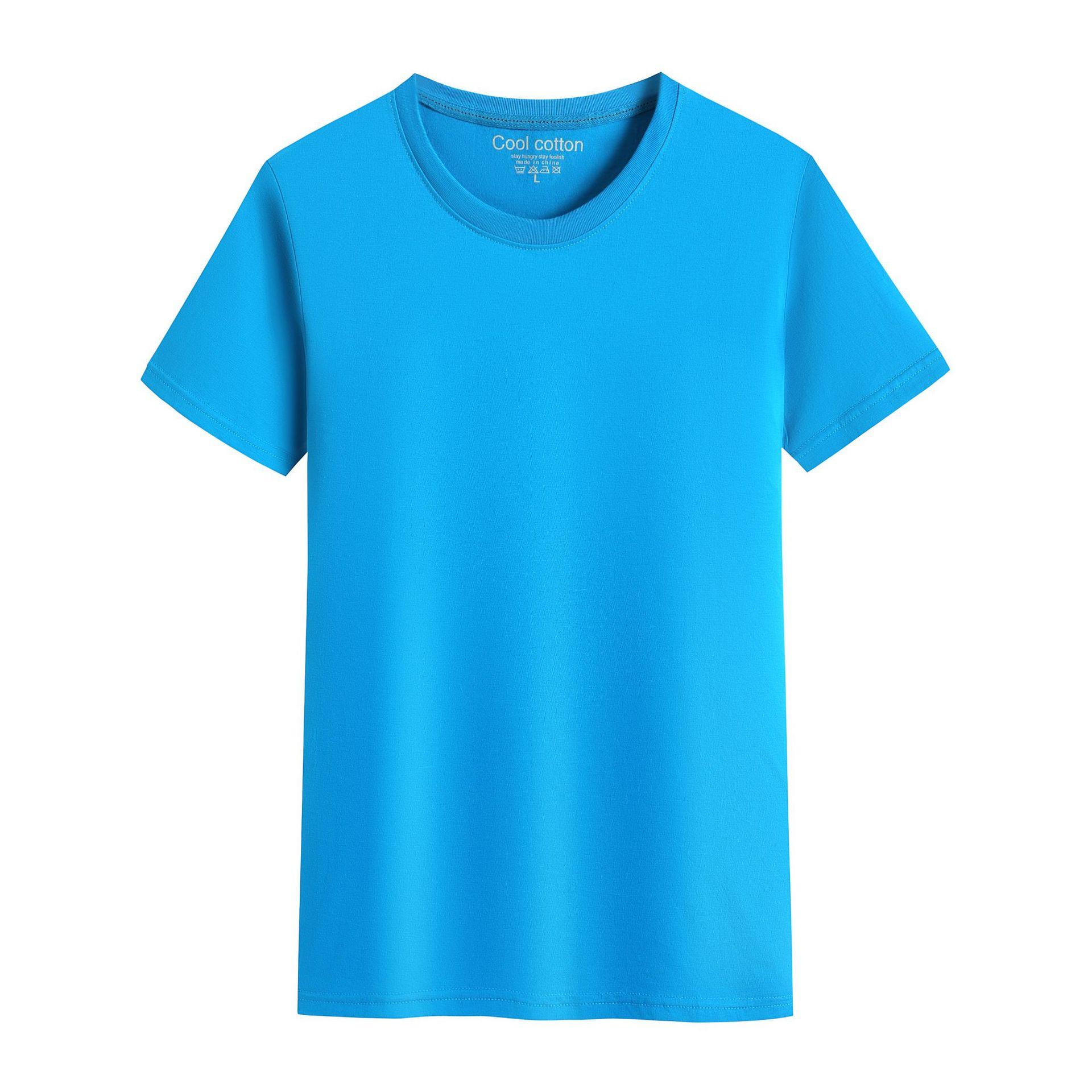 夏季新款宽松圆领t恤团体文化广告衫定制印logo短袖班服定制圆领详情图13