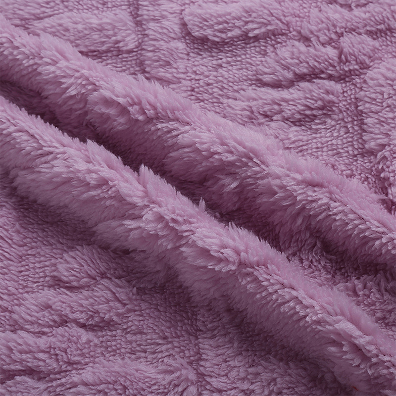 Wholesale of double-sided jacquard diamond-shaped velvet fabric, warp knitted polyester velvet fabric, double-sided comfort-cotton velvet home clothing and blanket fabric undefined