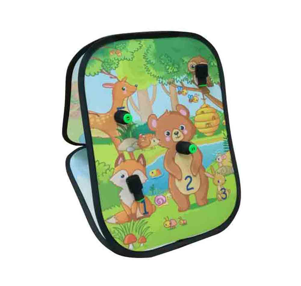 发声儿童折叠沙包板亲子互动豆袋投掷游戏沙包投掷盘掷准靶盘