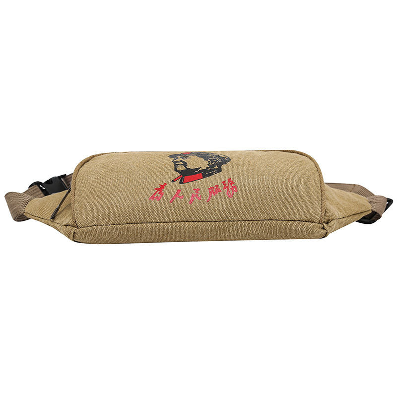 Outdoor Multi-Functional Running Wear-Resistant Fanny Pack Travel Portable Personal Casual Trend Mobile Phone Bag Ground Stall Source Chest Bag details Picture
