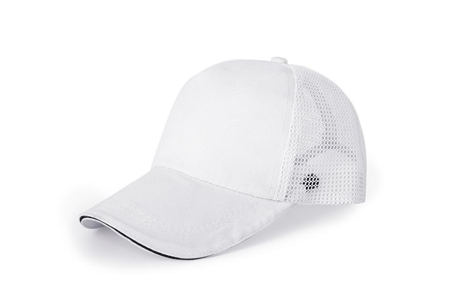 帽子棒球帽定制logo鸭舌帽儿童帽旅游广告帽遮阳帽定制刺绣批发白底实物图