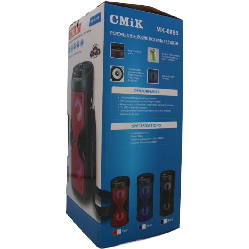 cmik portable small home outdoor wireless Bluetooth hand-pulled lever speaker subwoofer square dance sound system Item Picture