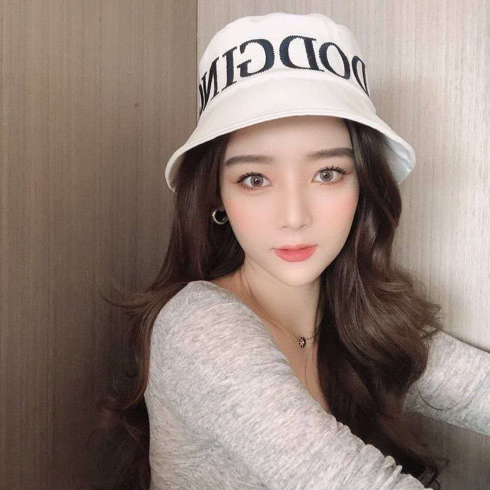 New fashionable letter fisherman hats for Japanese summer, versatile basin hats for men and women, sun hats, and casual hats undefined