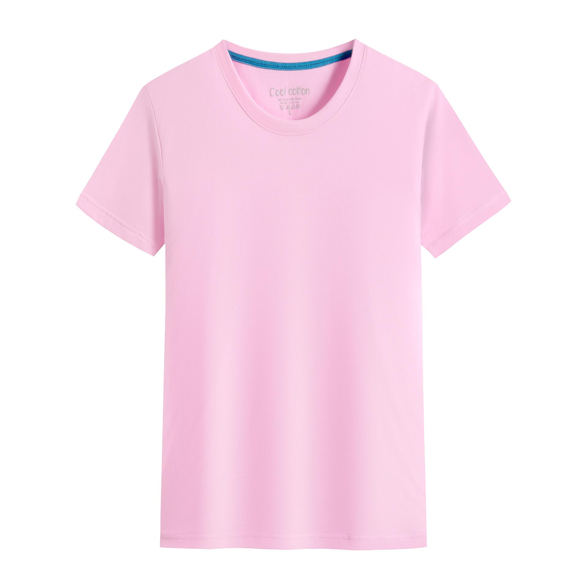夏季新款宽松圆领t恤团体文化广告衫定制印logo短袖班服定制圆领详情图11