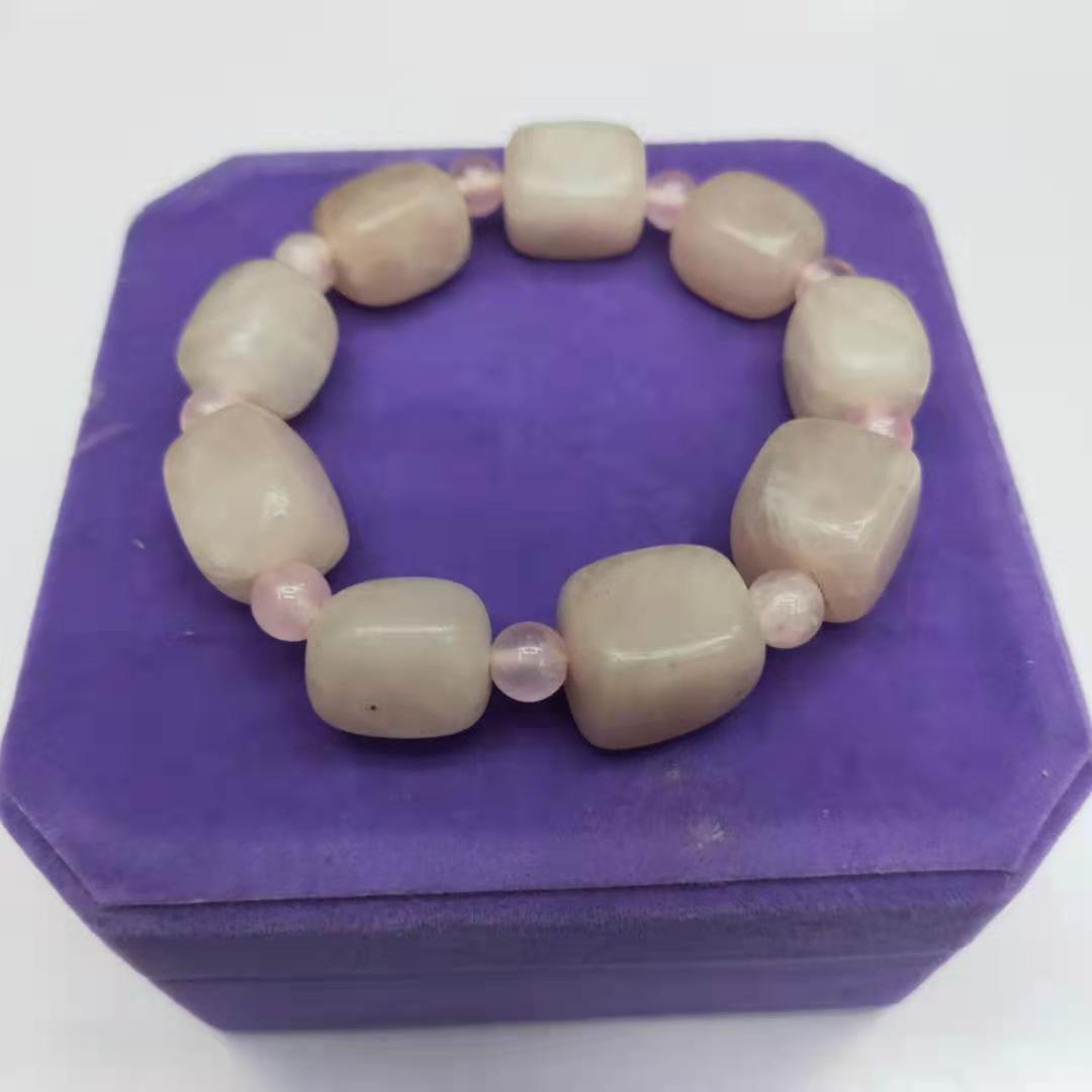 Guangshun Jewelry Wholesale of Cat's Eye Stone Loose Beads DIY White Cat's Eye Stone Round Bead Jewelry Matching Beads Factory Direct Sales 1 details Picture