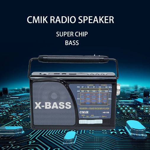 cmik multi-band high-sensitivity radio with flashlight, multi-functional card-inserting portable radio manufacturer's best-selling cmik radio Specification image