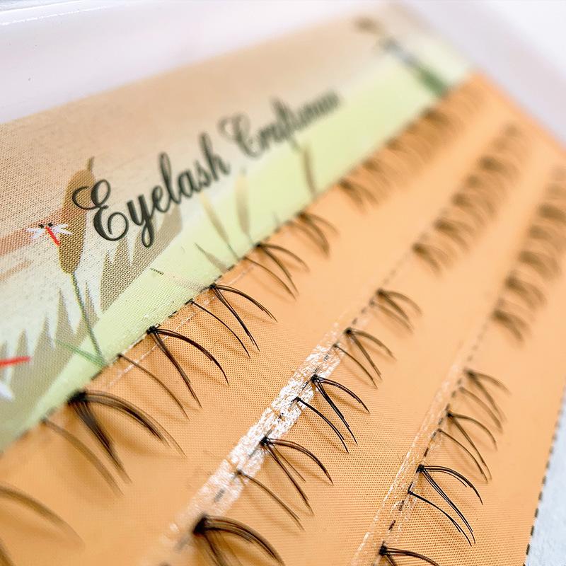 Piecewise simulation of the next eyelash single whole cluster lazy natural thick grafting eyelash false eyelash mascara Application Scenario