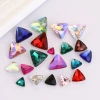 Xiaopu's new type of crystal glass drill diy phone case attached drill accessory material pointed bottom triangular irregular-shaped drill Specification image