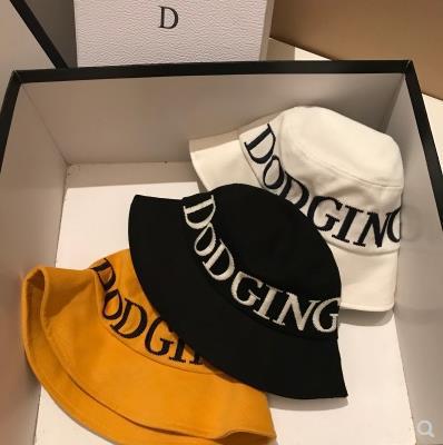 New fashionable letter fisherman hats for Japanese summer, versatile basin hats for men and women, sun hats, and casual hats Specification image