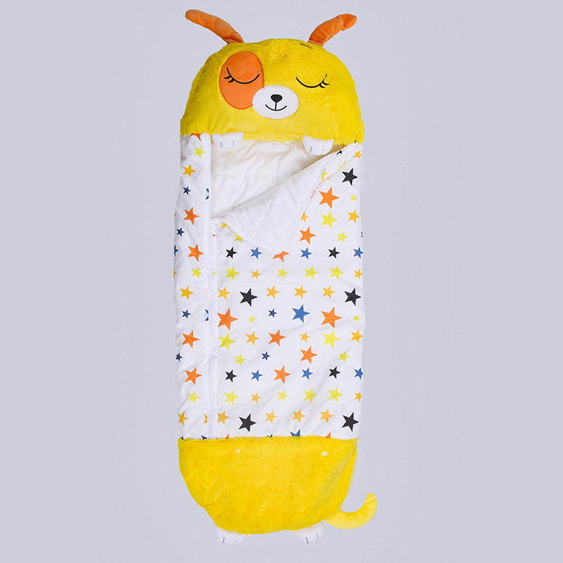 Customized happynappers children's sleeping bags, unicorn baby cartoon prints, warm and anti-kick quilts, and sleeping clothes for cross-border use Application Scenario