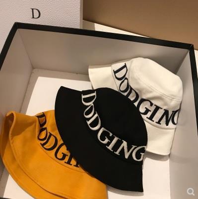 New fashionable letter fisherman hats for Japanese summer, versatile basin hats for men and women, sun hats, and casual hats details Picture