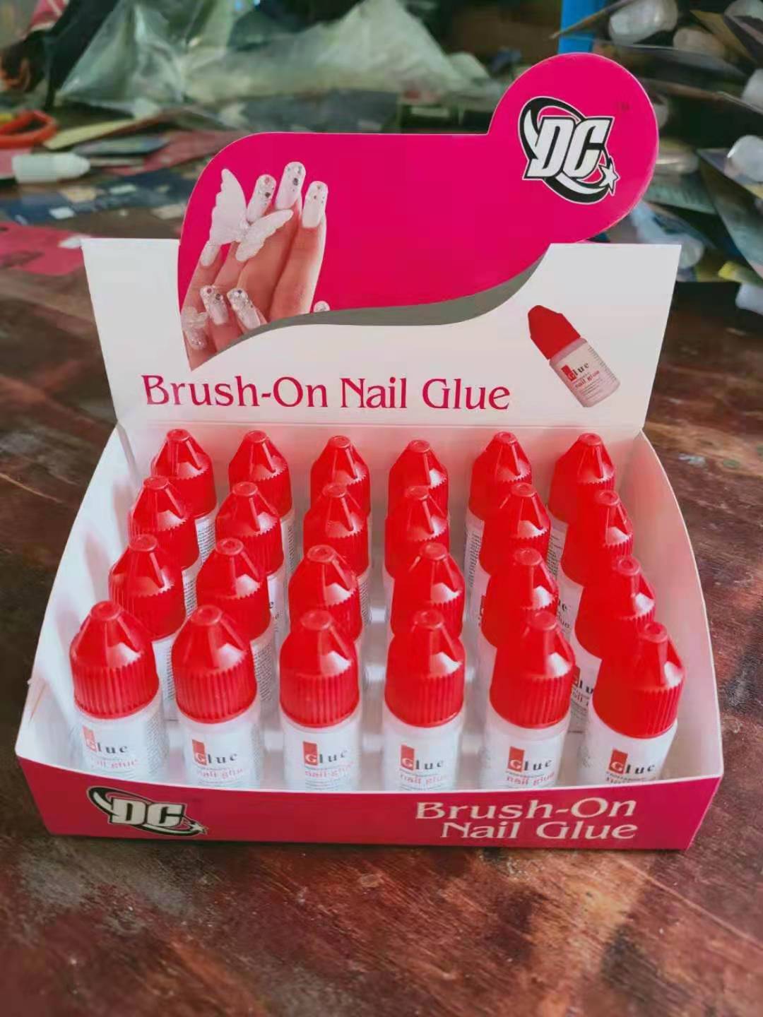 源头厂家直销FENGCAI ANTALD DC ANTONIO 甲片美甲胶水 指甲胶水 甲片胶