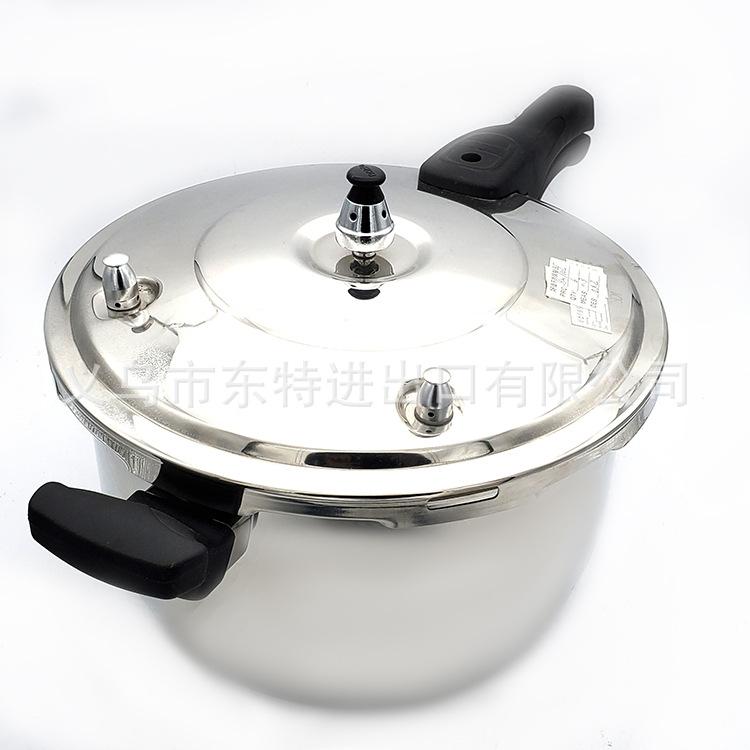 Stainless steel pressure cooker for both household and commercial use, double-bottom pressure cooker for export Specification image