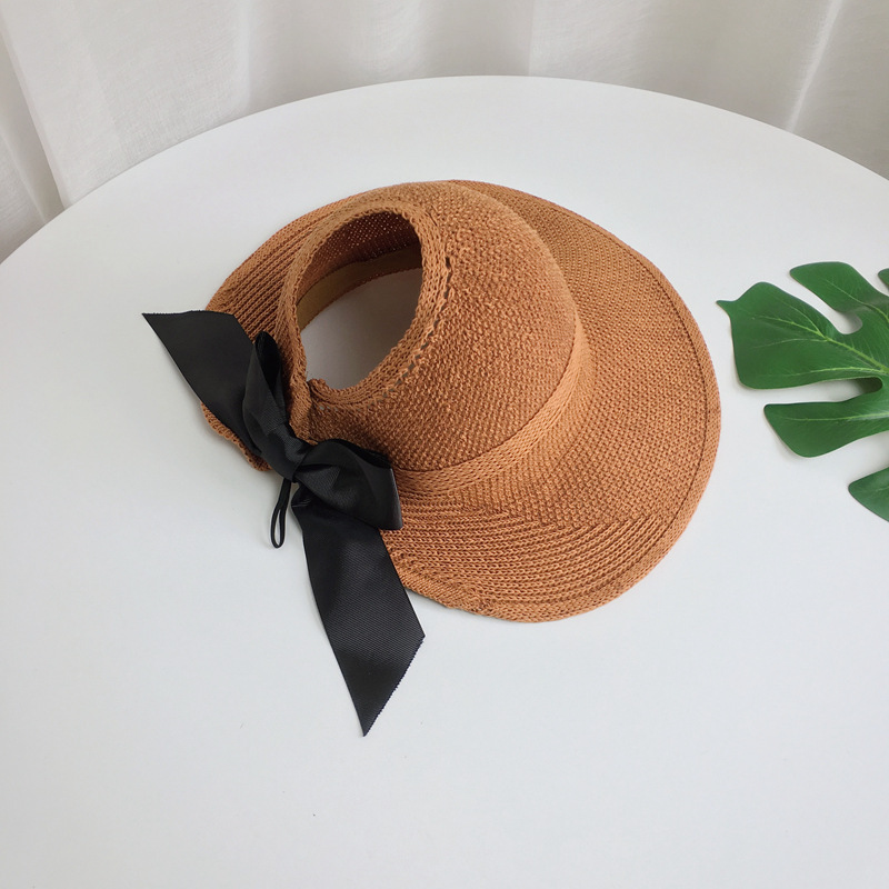 Korean breathable cool hat, sun protection hat, women's summer face shield, UV protection, foldable, versatile and casual hat for outings undefined