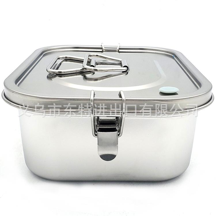 Factory direct sales of stainless steel 304 lunch boxes, individual meal boxes, retro lunch boxes and bento boxes Item Picture
