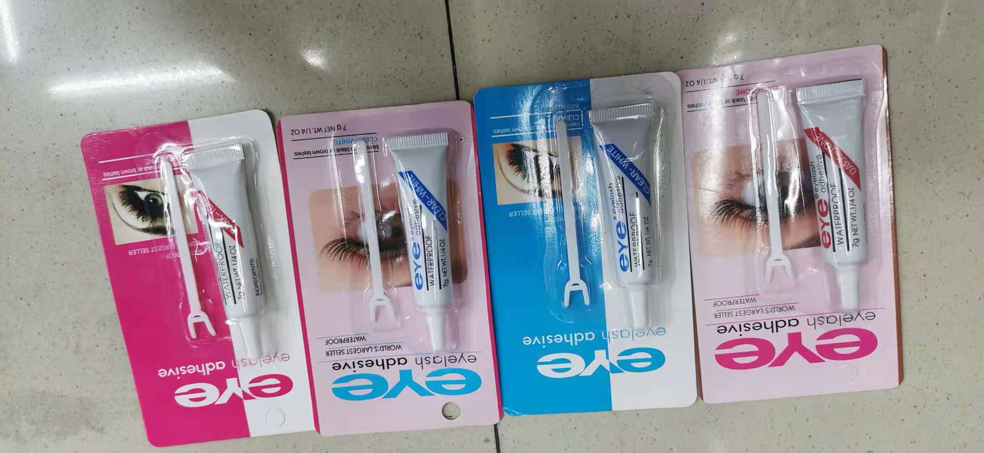 黑白假睫毛胶水双眼皮胶水 美目一次性EYE胶水eyelash glue