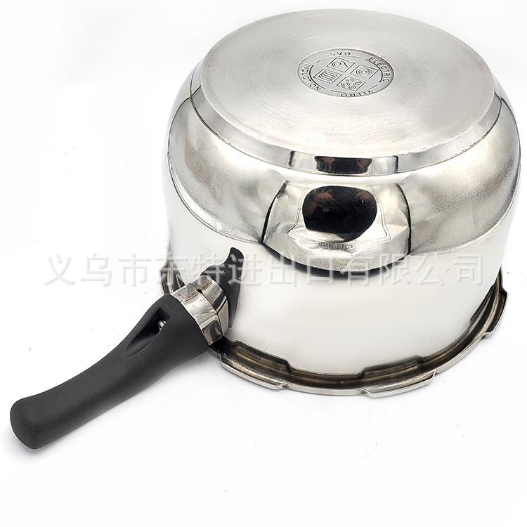 Stainless steel pressure cooker for both household and commercial use, double-bottom pressure cooker for export Item Picture