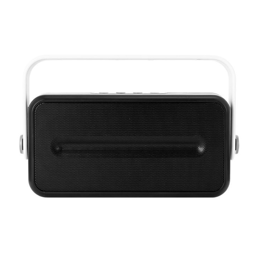 Black home-use button car smart outdoor digital portable Bluetooth speaker, portable audio system