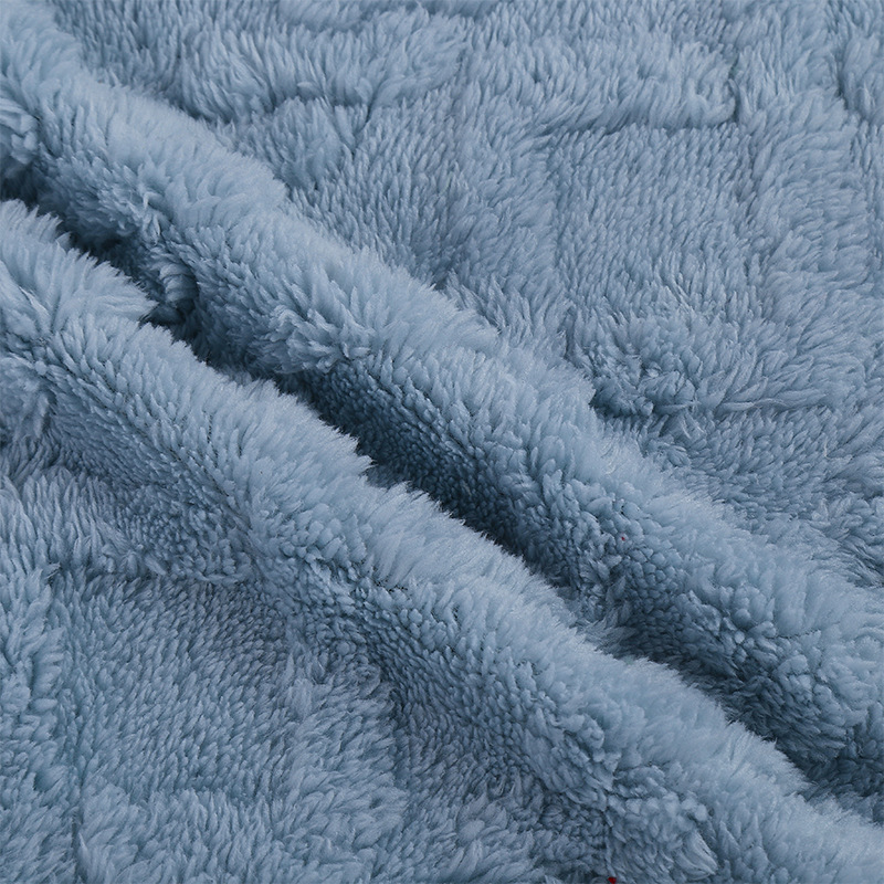 Wholesale of double-sided jacquard diamond-shaped velvet fabric, warp knitted polyester velvet fabric, double-sided comfort-cotton velvet home clothing and blanket fabric undefined