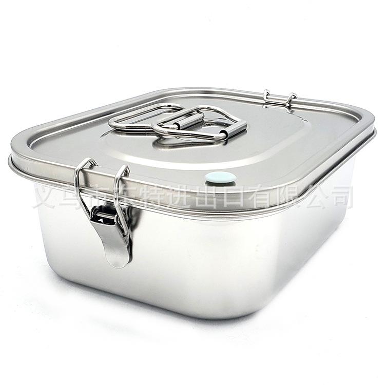 Factory direct sales of stainless steel 304 lunch boxes, individual meal boxes, retro lunch boxes and bento boxes Specification image