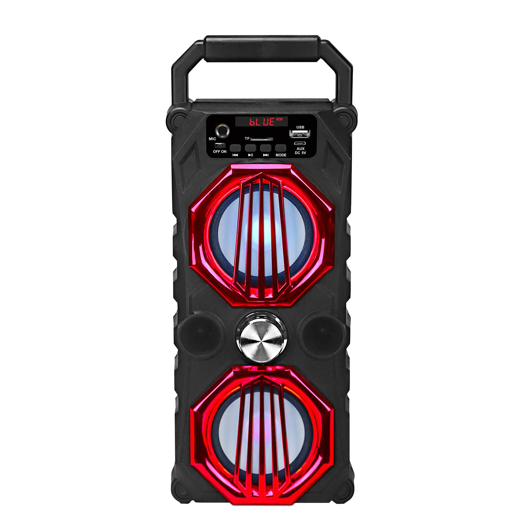 cmik Dual 3-inch Bluetooth speaker portable stand type outdoor home card key amplifier speaker Item Picture
