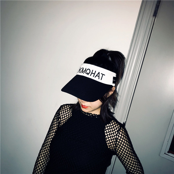 Korean-style casual sports open-top hats, outdoor running baseball caps, sun protection and sunshade sun hats, tennis baseball caps for women details Picture