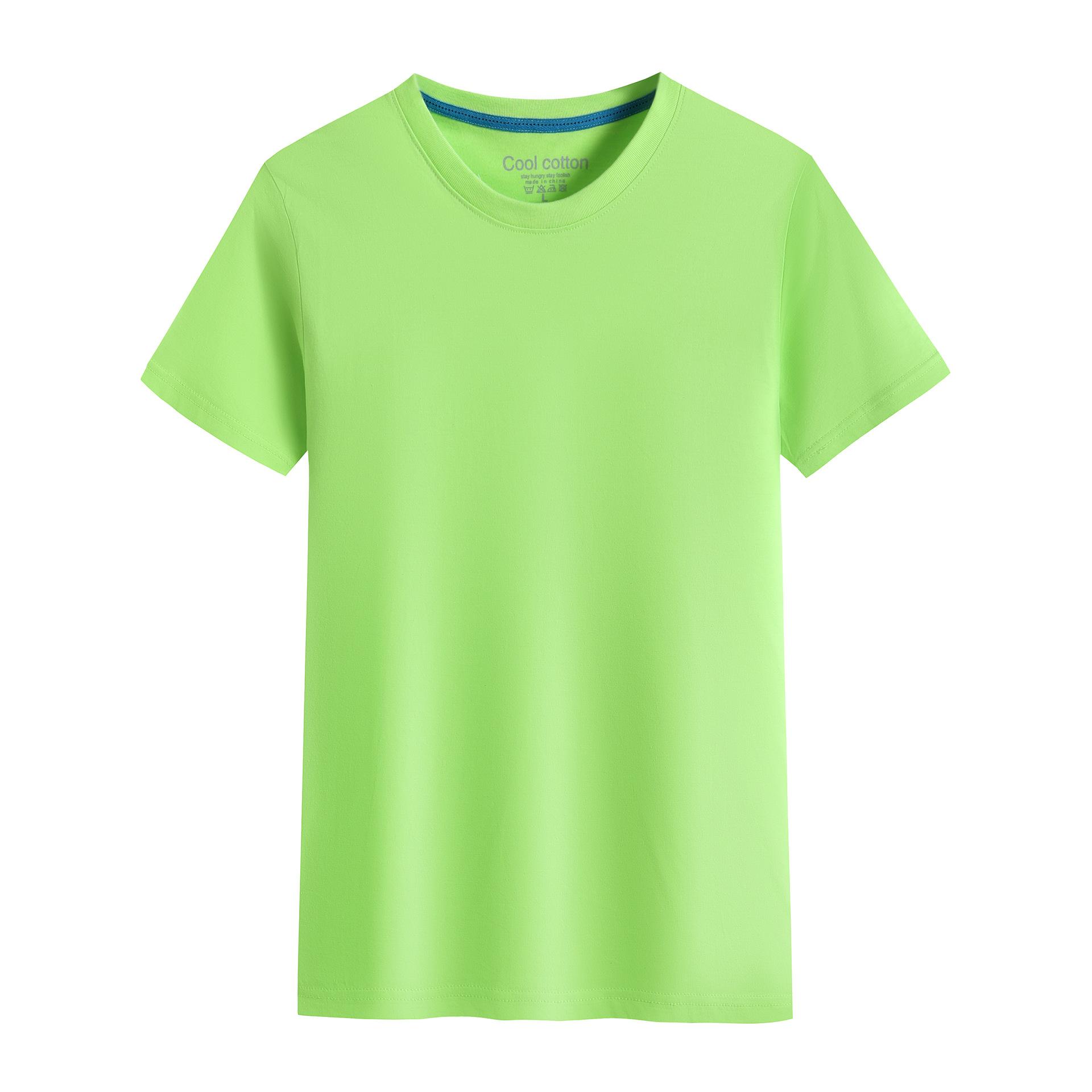 夏季新款宽松圆领t恤团体文化广告衫定制印logo短袖班服定制圆领详情图18
