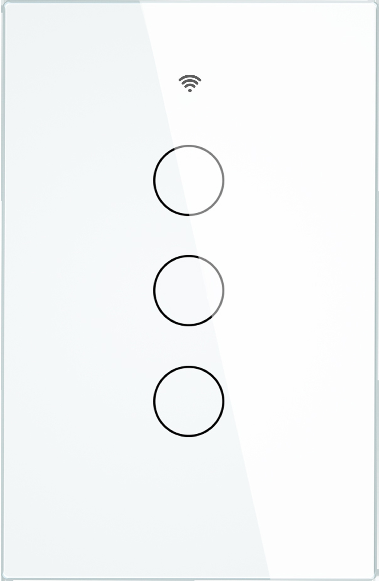 Zigbee Doodle Glass Touch Switch American Remote Control Switch Single Zero Fire Shared No Capacitance Item Picture