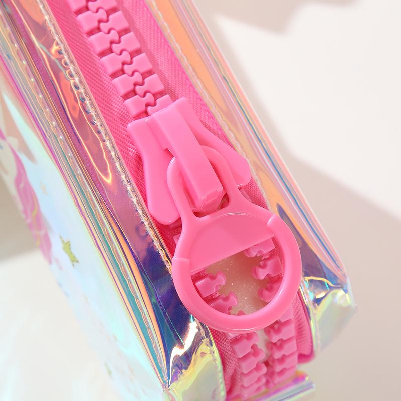 ويحصل الأطفال على أقلام رصاص من أقلام الطلاب الشفافة من طراز يونيكورنPVC المصنوعة من قزح Specification image