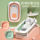 婴儿浴盆/折叠浴盆/彩盒包装浴盆产品图