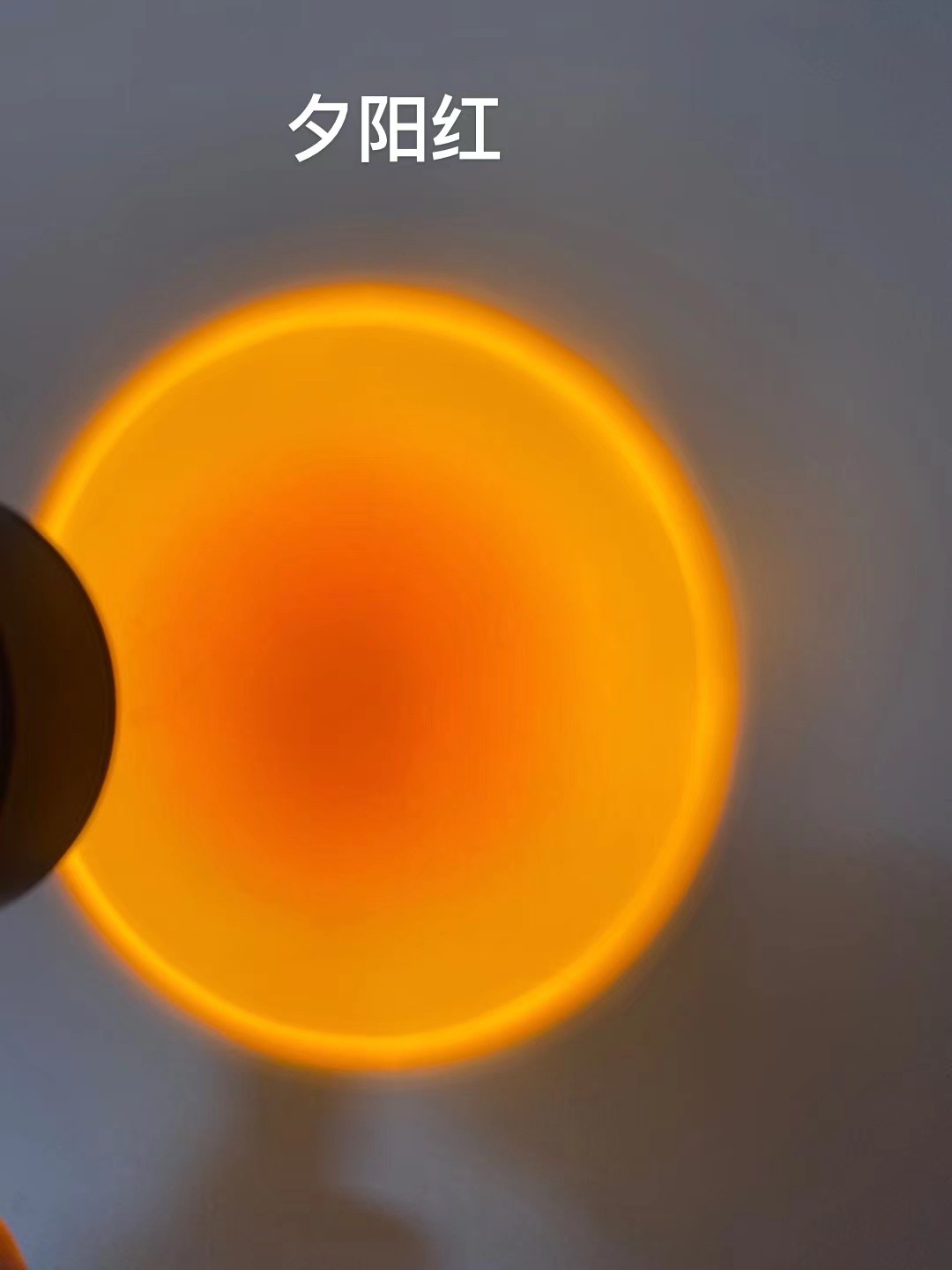 Sunset rainbow light, sunless projection light, sunset light, small living room lighting for taking photos, sunset red atmosphere table lamp Specification image