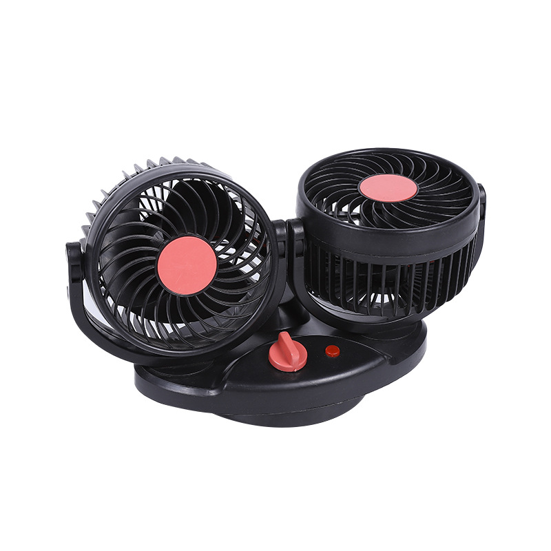 Factory direct sales of automotive products, car fans, 12V oscillating fans, cigarette lighters, high-power fans wholesale Item Picture