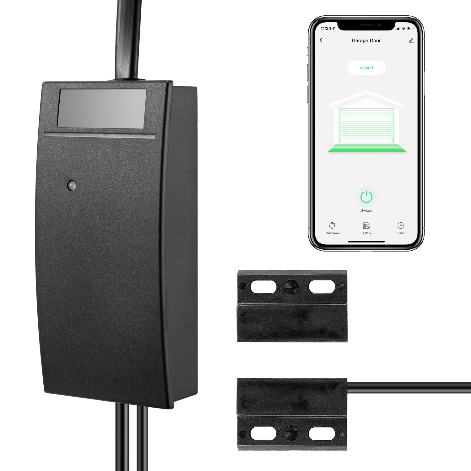 Tuya涂鸦智能 WIFI 车库门控制器 Garage door controller opener