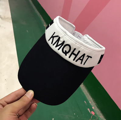 Korean-style casual sports open-top hats, outdoor running baseball caps, sun protection and sunshade sun hats, tennis baseball caps for women undefined