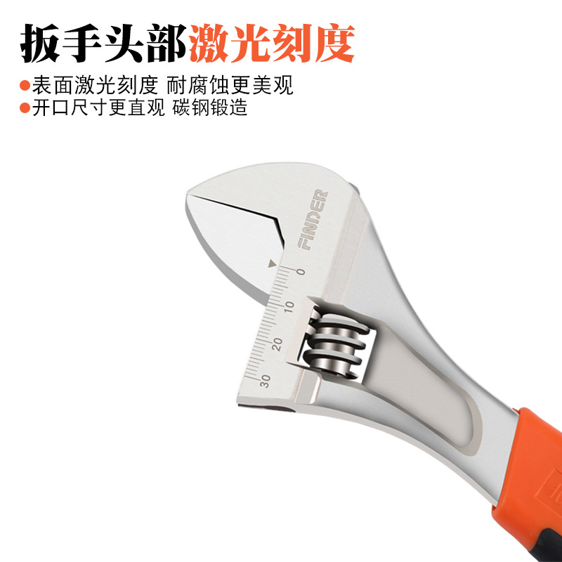 五金工具多用活动扳手动工具活扳手工业活动扳子批发产品图