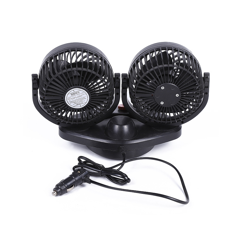 Factory direct sales of automotive products, car fans, 12V oscillating fans, cigarette lighters, high-power fans wholesale Application Scenario