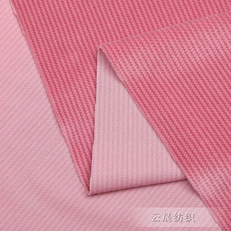 New super soft plush fabric, cationic short plush elastic fabric for home wear and blankets, available for wholesale in stock details Picture