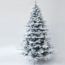 新款植绒混合跨境电商装饰圣诞树厂家直供定制规格加密铁底座欧美