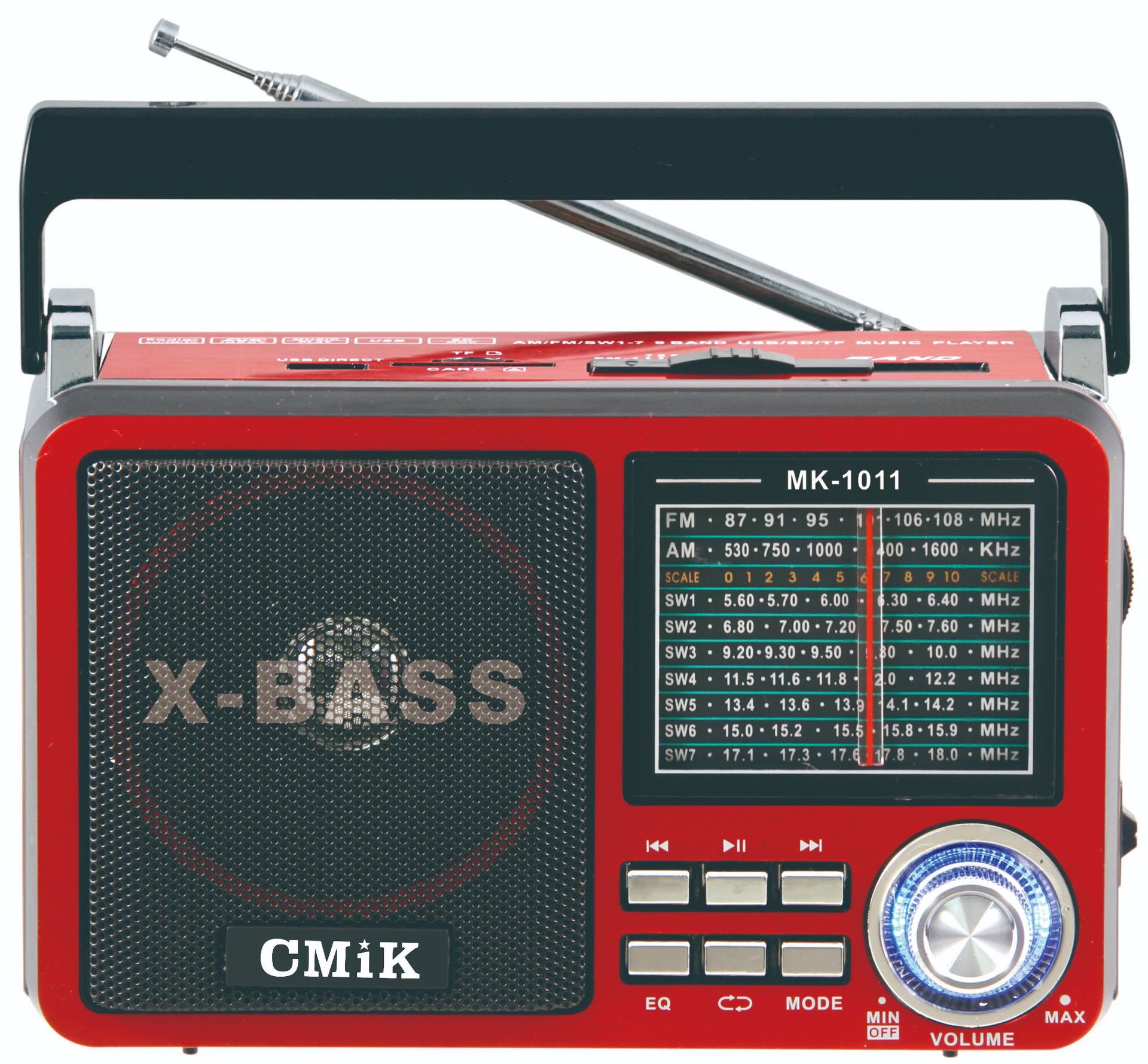 cmik专业配置 外贸调频立体声收音机 外贸户外收音机厂家