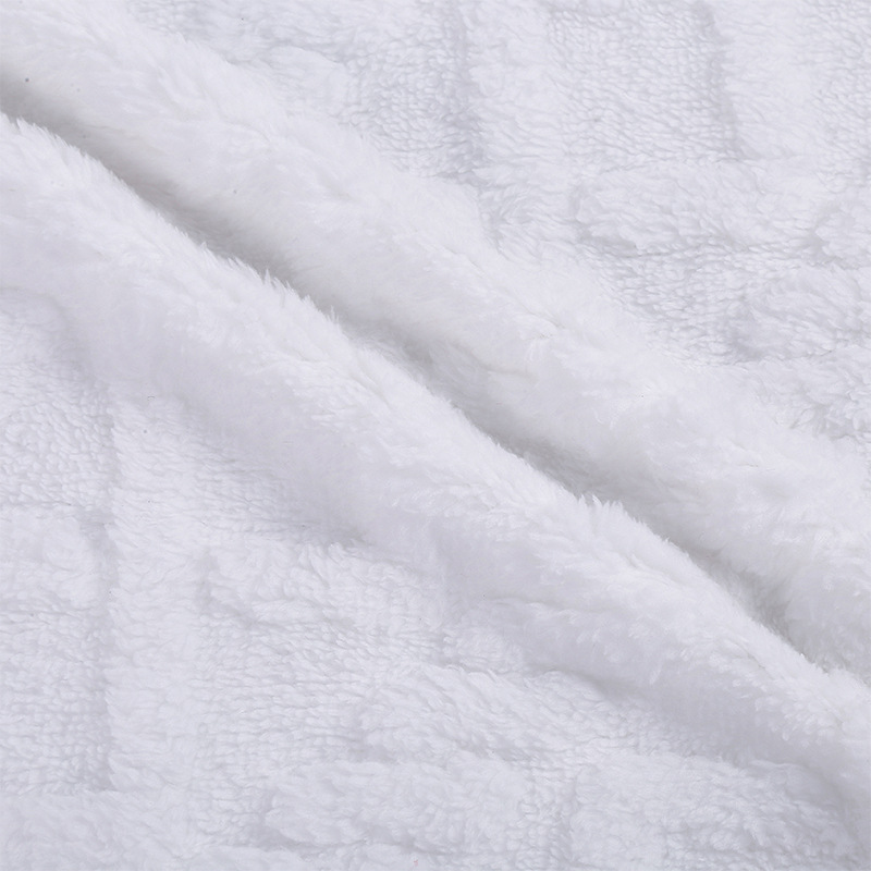 Wholesale of double-sided jacquard diamond-shaped velvet fabric, warp knitted polyester velvet fabric, double-sided comfort-cotton velvet home clothing and blanket fabric undefined