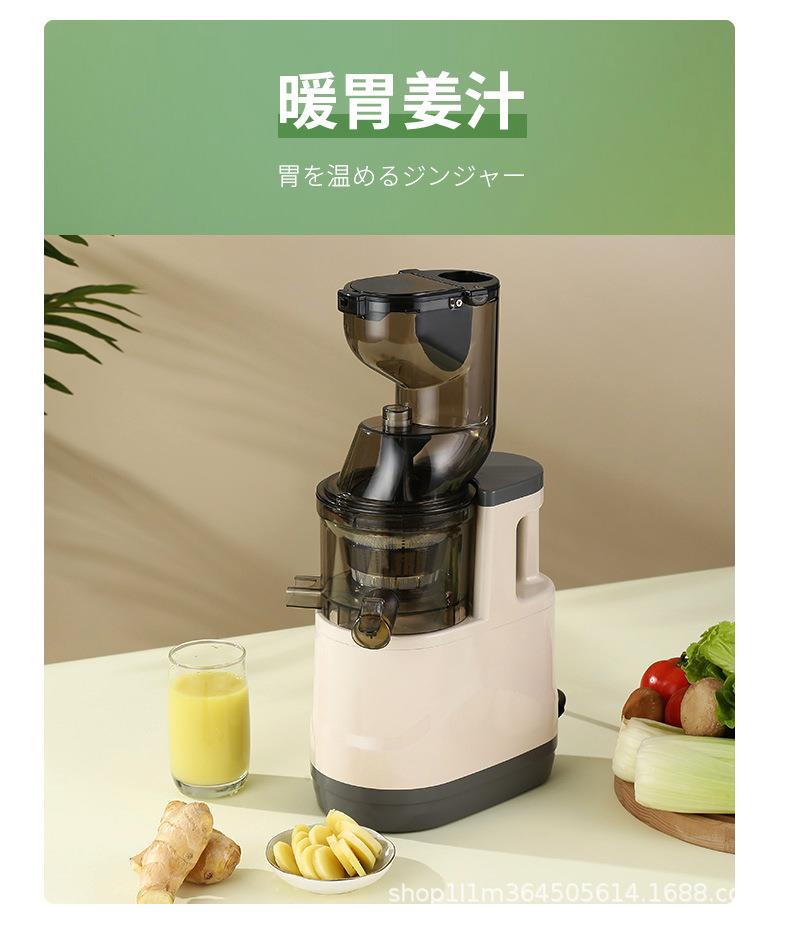 生姜榨汁神器挤压姜机专用姜汁小型家用渣汁分离器打老姜汁电动详情9