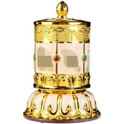 Tokuda new electric wheel hand pull plug electric drum Tantric painted alloy home decoration drum size Application Scenario