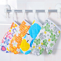 Microwave gloves Hot hand gloves Oven baking high temperature gloves Thermal gloves opp bag Packing white cotton