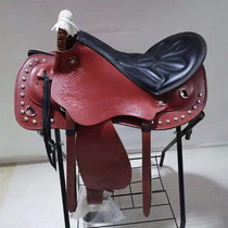 Western saddles for equestrian club and Mongolian saddles made of pure leather are free for sale